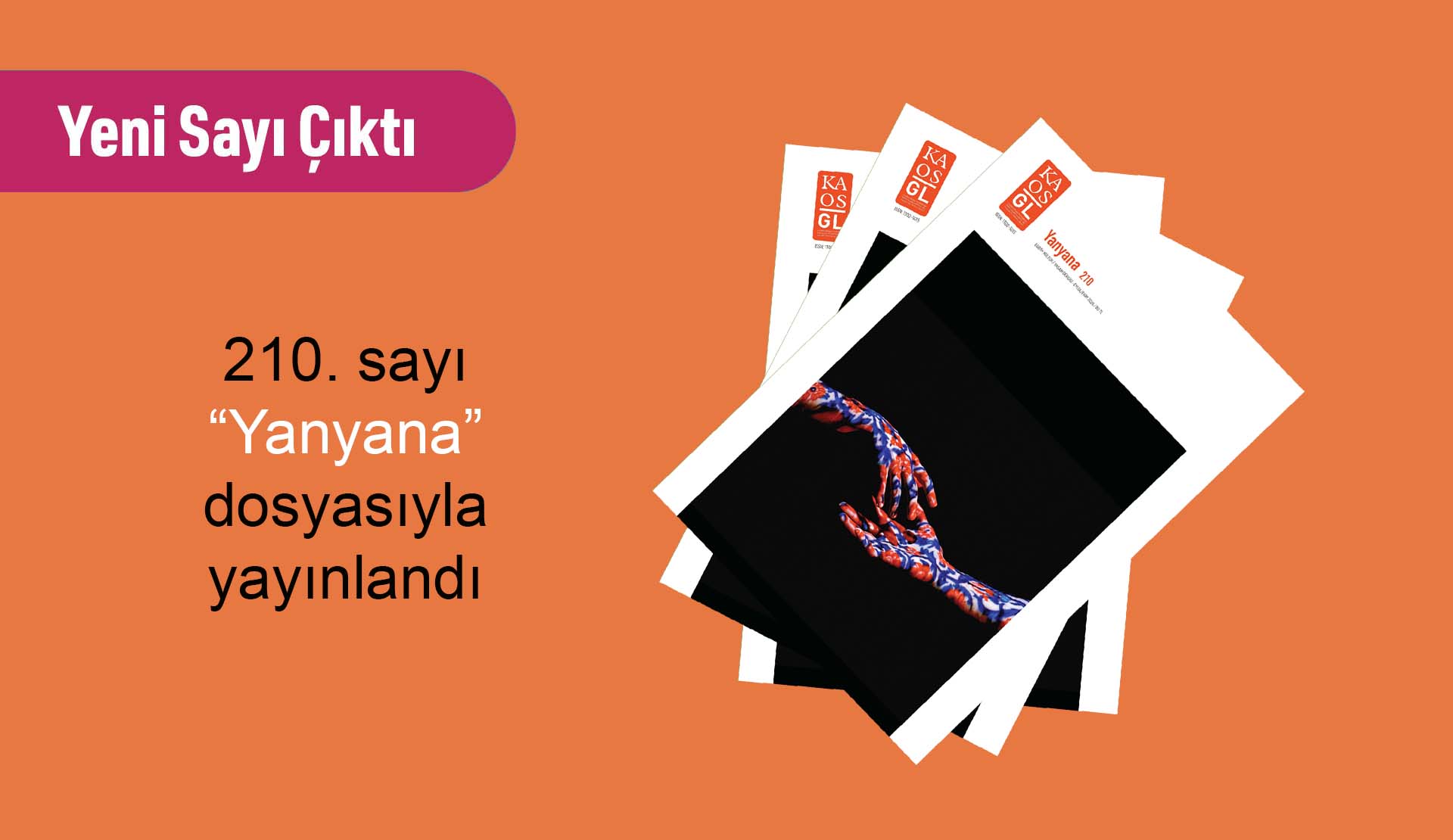 "Yanyana" sayısı çıktı! - Kaos GL Dergi